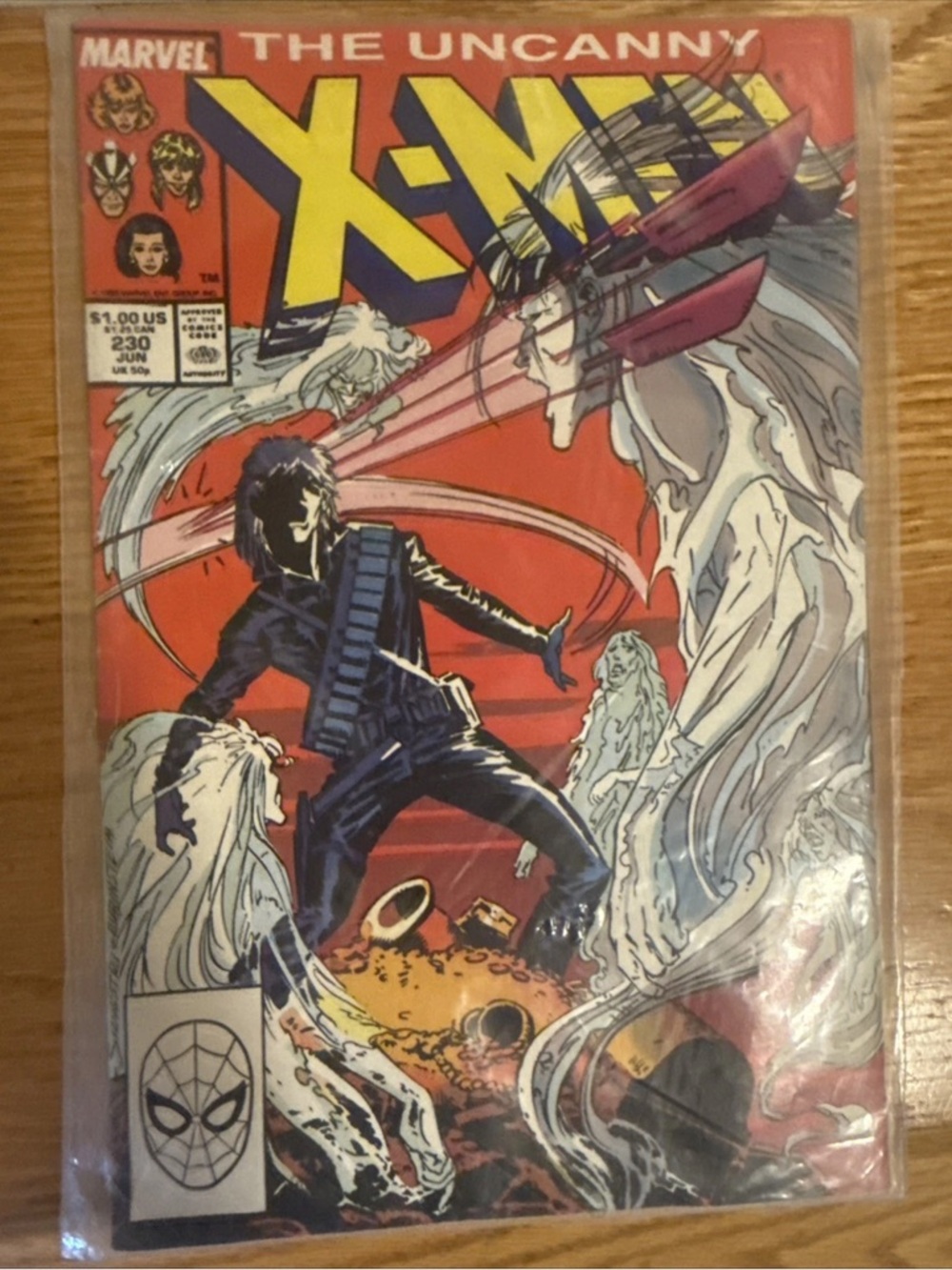 Comic The Uncanny X-Men #230 (Marvel Comics June 1988)